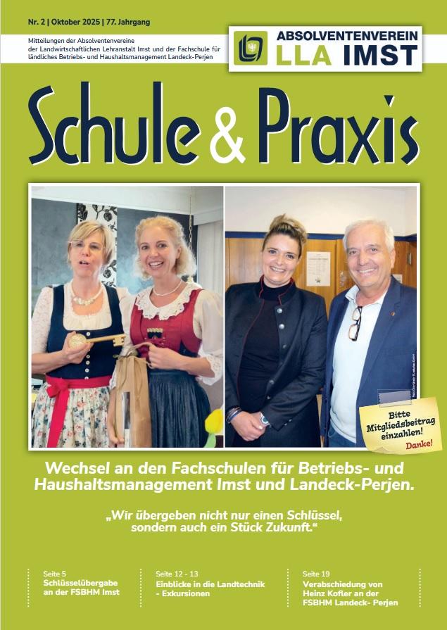 © LLA Imst | Urheber:in: LLA Imst Schule&Praxis Absolventenzeitung 2025-2
